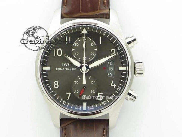 MIROTIME 0517 Mark XVIII IW327002 SS Mk Maker Best Edition White Dial On Black Leather Strap A SunProtective 7298